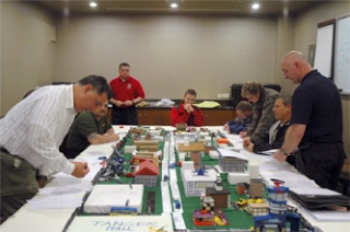 Officers from nine law enforcement agencies across the county were divided up into two practical exercise groups March 27 at the Tulalip Resort Hotel