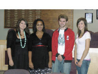 The Marysville Youth Soccer Club announced its 2008 winners of the Kent Coulter/Windsor Main Memorial Scholarship. Pictured from left: Alexandra Brady