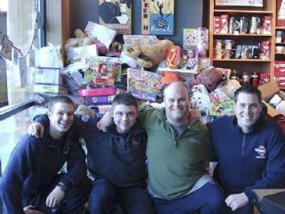 Firefighter toy drive nets record haul