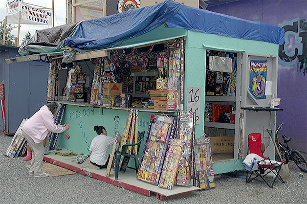 Boom City sells some fireworks that are illegal to shoot off away from the Tulalip reservation. People for years have done it anyway