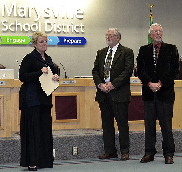 Marysville schools Superintendent Becky Berg