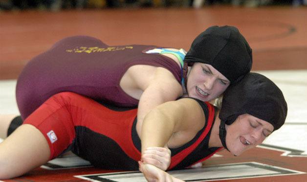 Lakewood’s Allison Lawten qualified for the Mat Classic with her fourth-place finish at the Regional Wrestling Tournament held Feb. 11 in Bellingham.