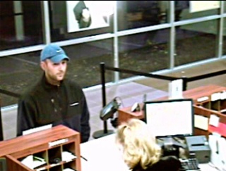 The suspect in the Jan. 27 robbery of the Key Bank on Quil Ceda Boulevard was recorded by a surveillance camera.