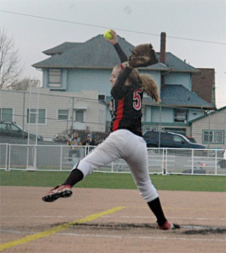 Sophomore pitcher Riley Fritz threw a complete game in the Tomahawks' win over the Seagulls. She earned four strikeouts and allowed five hits.