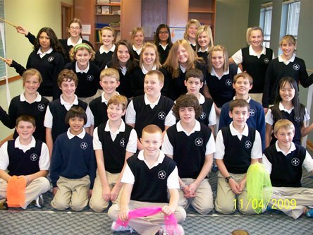 Five Marysville seventh-graders were among a group of Immaculate Conception & Our Lady of Perpetual Help School students in Everett selected to take part in the World's Largest Concert.