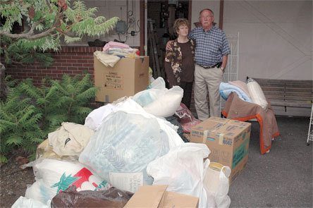 Shirley and Dean Wicka pack up to vacate the Beach House adult family home