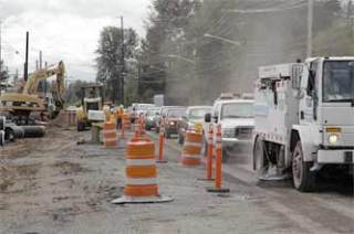 As construction continues on the north end of State Avenue