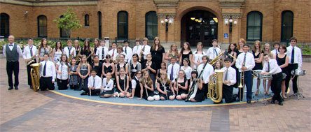 The seventh-grade band at Haller Middle School won second place at the Music in the Parks Festival in  Tacoma on June 6.