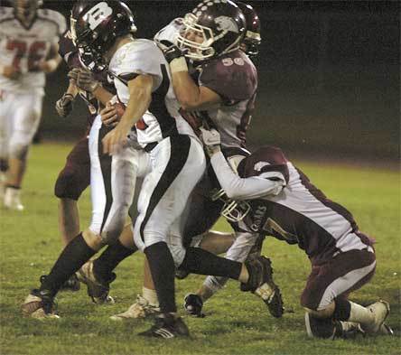 Lakewood defenders Brandon Vandensteenhoven