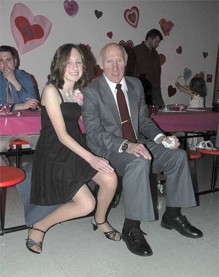 Fathers weren’t the only ones at the annual father/daughter Valentine’s dance Feb. 6