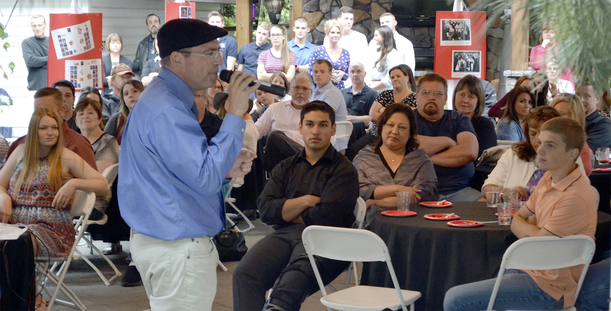 Marysville-Pilchuck grads and their parents attended a dessert gathering this week.